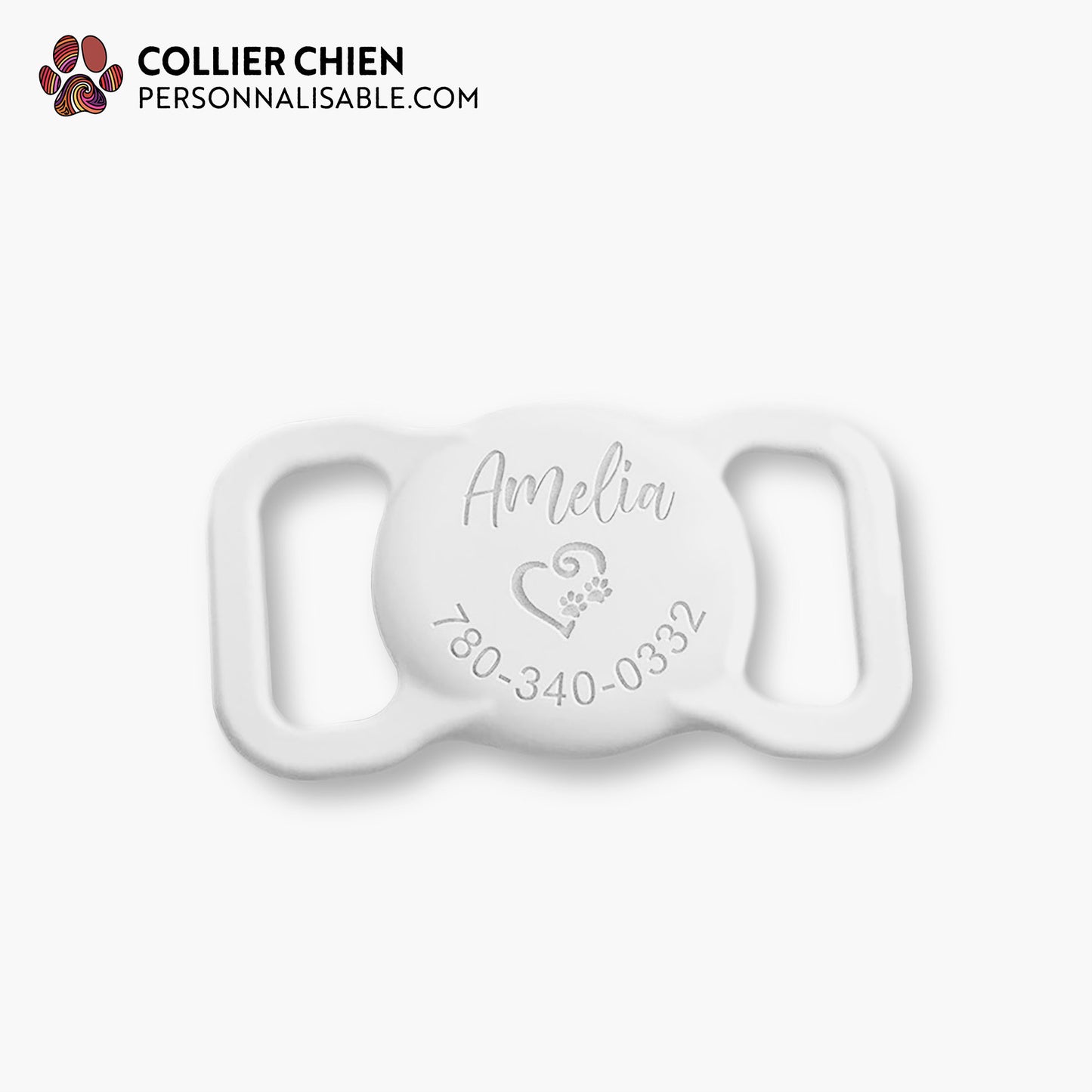 TRACKER TAIL - Étuis AirTag™ en silicone personnalisable