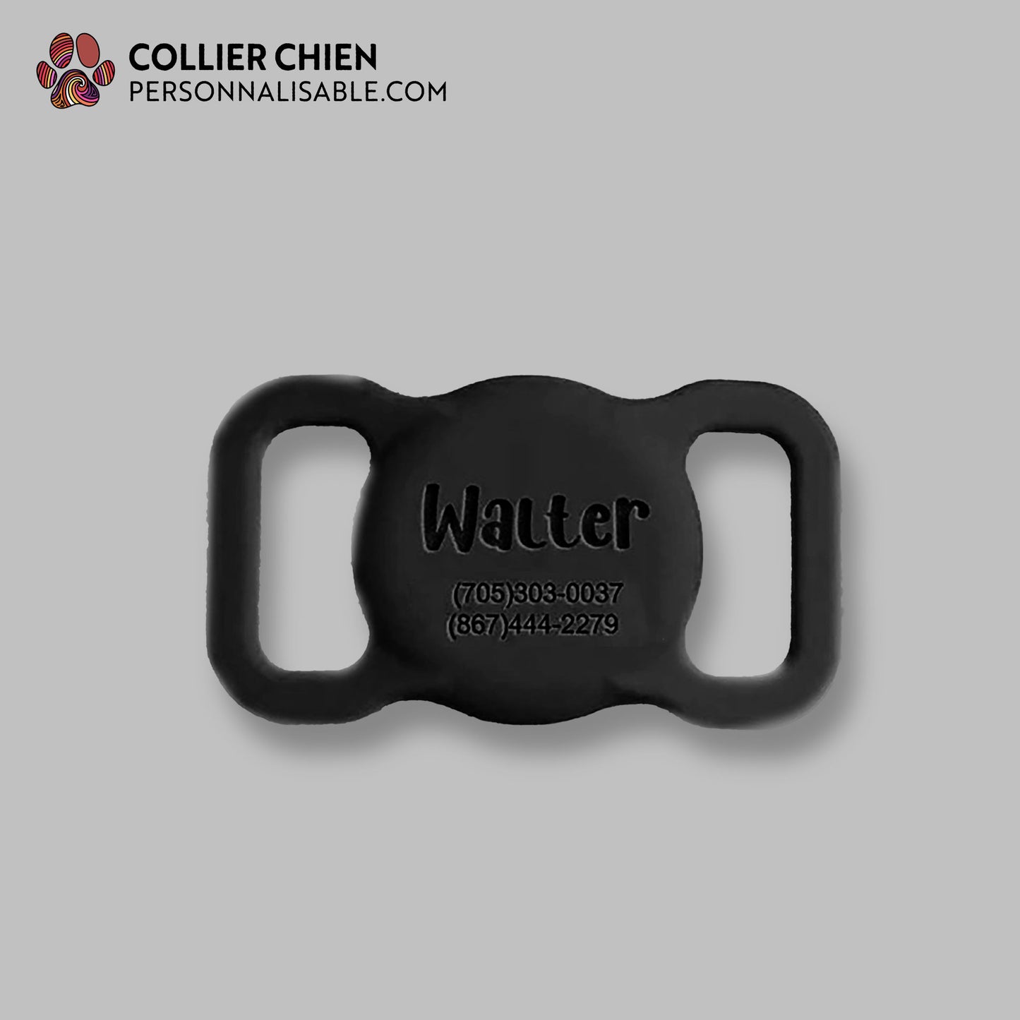 TRACKER TAIL - Étuis AirTag™ en silicone personnalisable