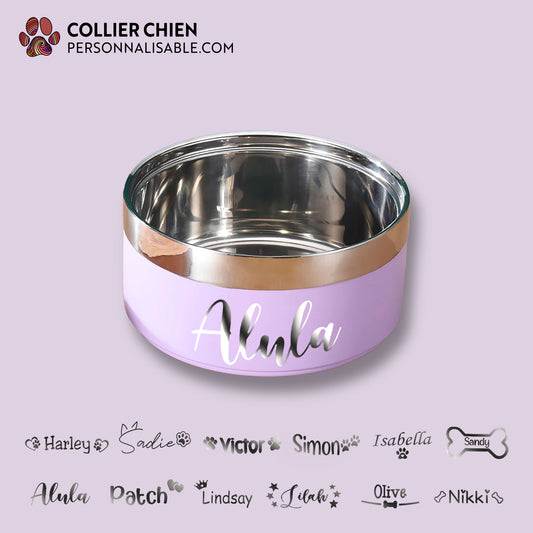 GOURMET PET - Gamelle en acier inoxydable