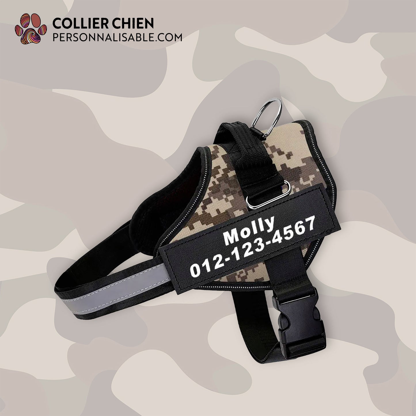 PASSE PARTOUT CAMOUFLÉ - Harnais en T couleur camouflage