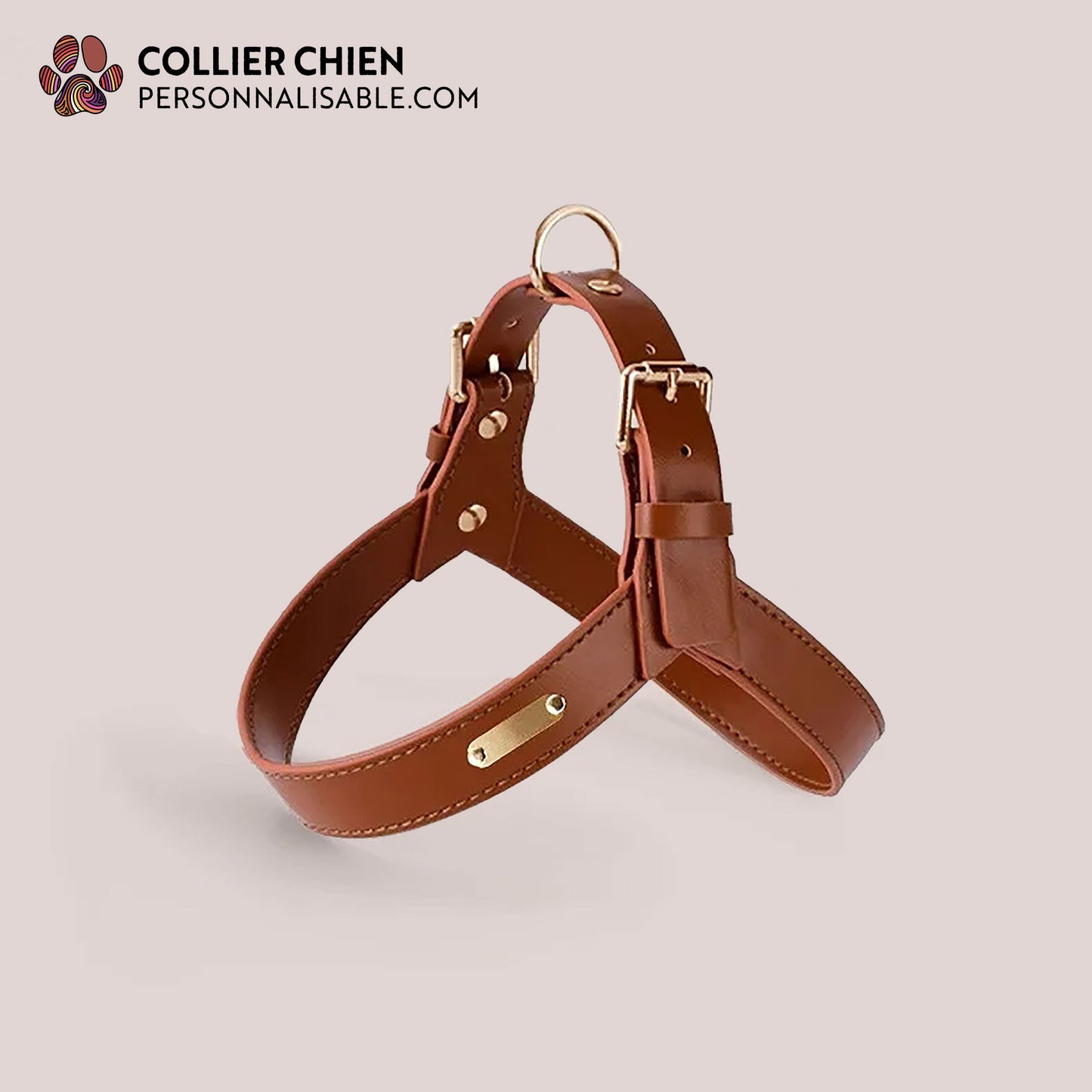 CHIC TOP - Harnais premium en cuir végan