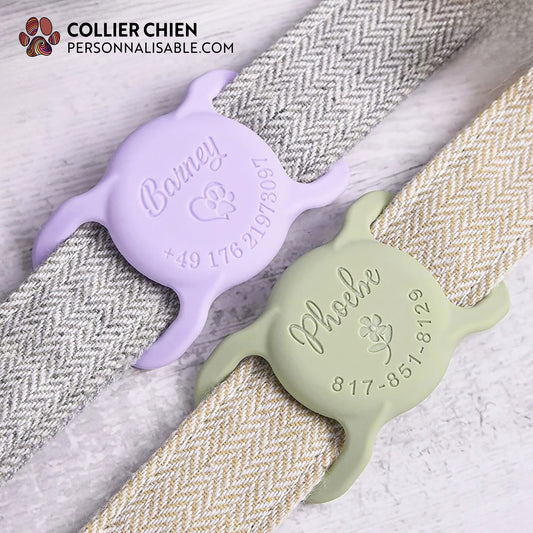 TRACKER TAIL - Étuis AirTag™ en silicone personnalisable