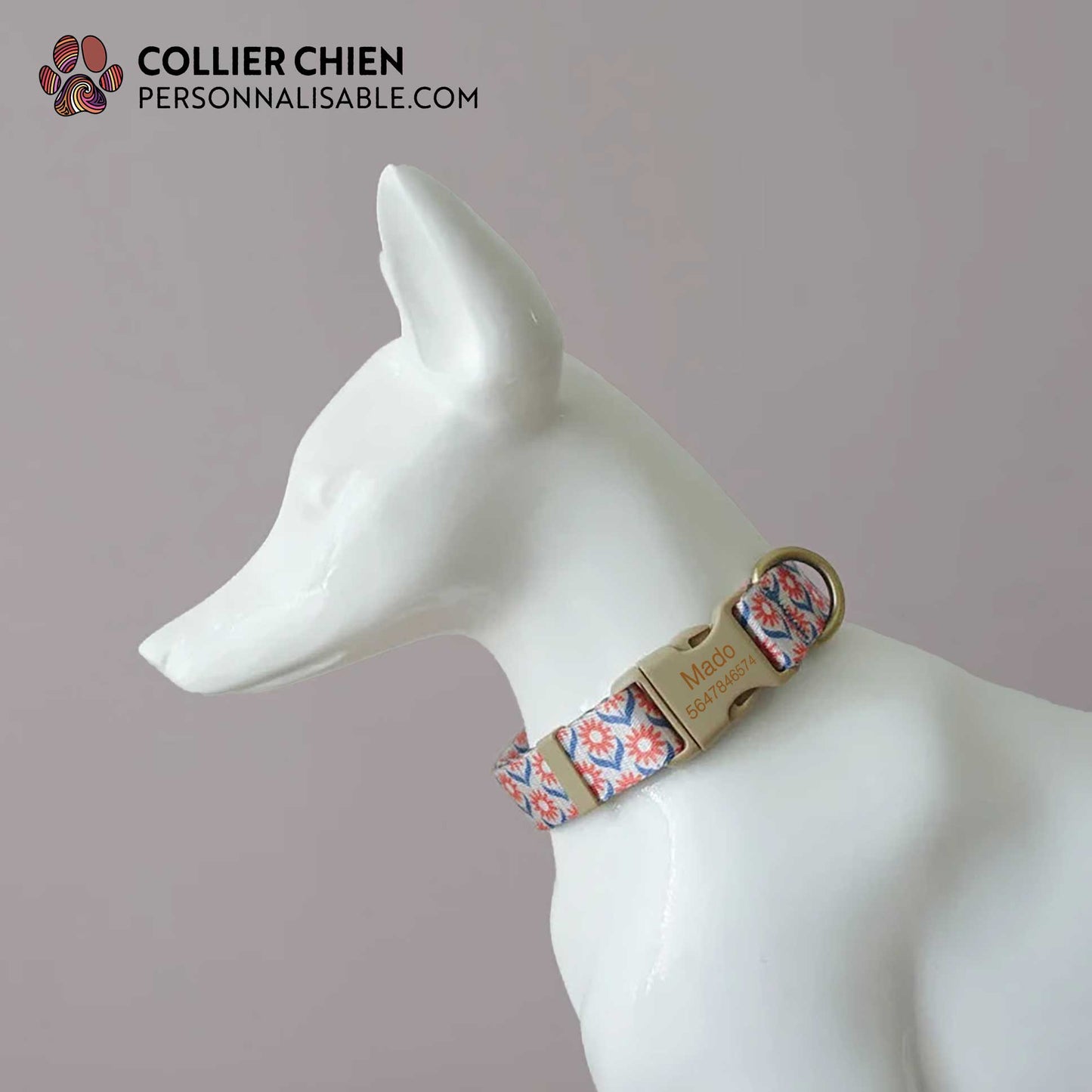 SWEET O'NYL - Collier fleuri collection winter bloom