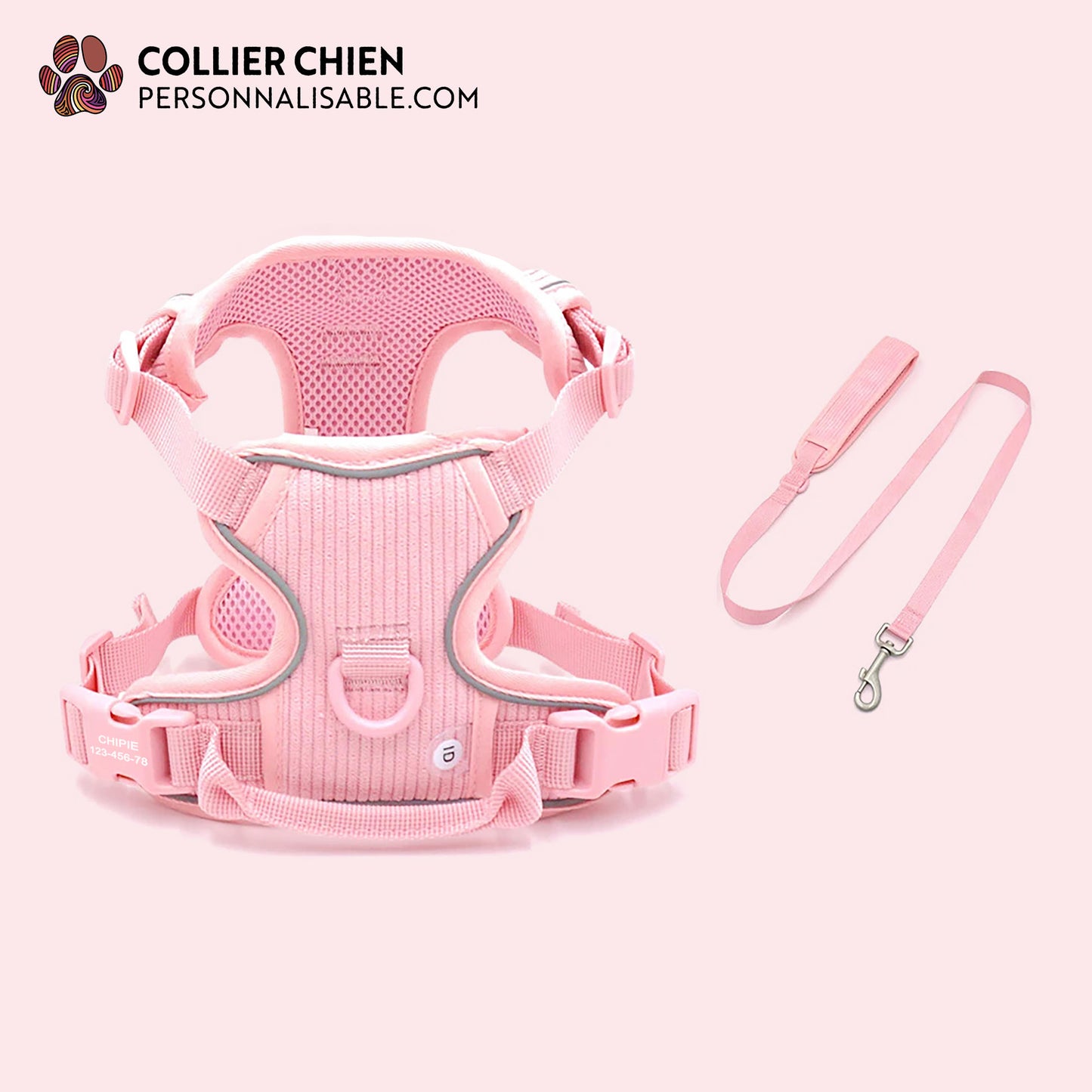 COMFY SPORT - Kit molletonné haut de gamme rose pâle
