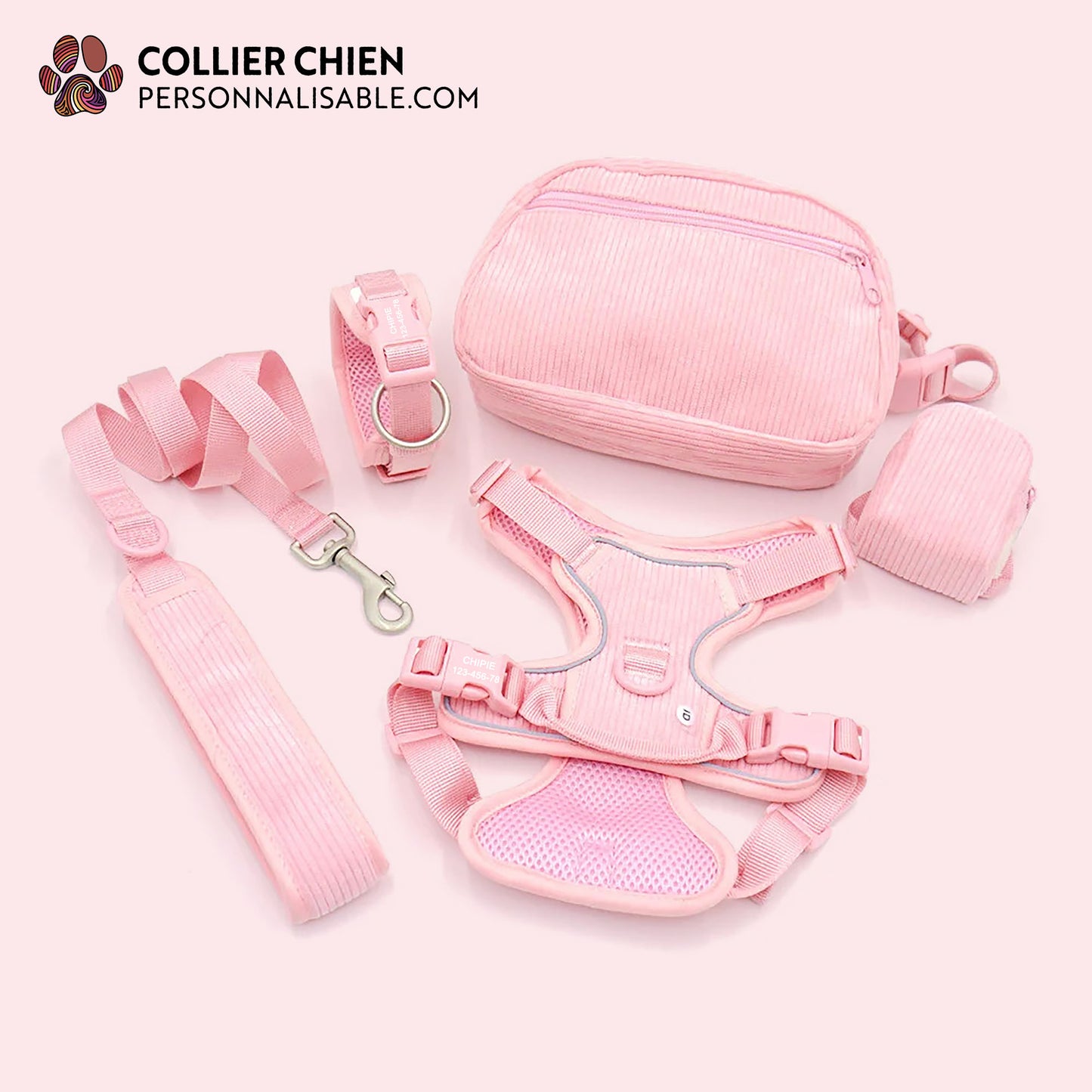 COMFY SPORT - Kit molletonné haut de gamme rose pâle