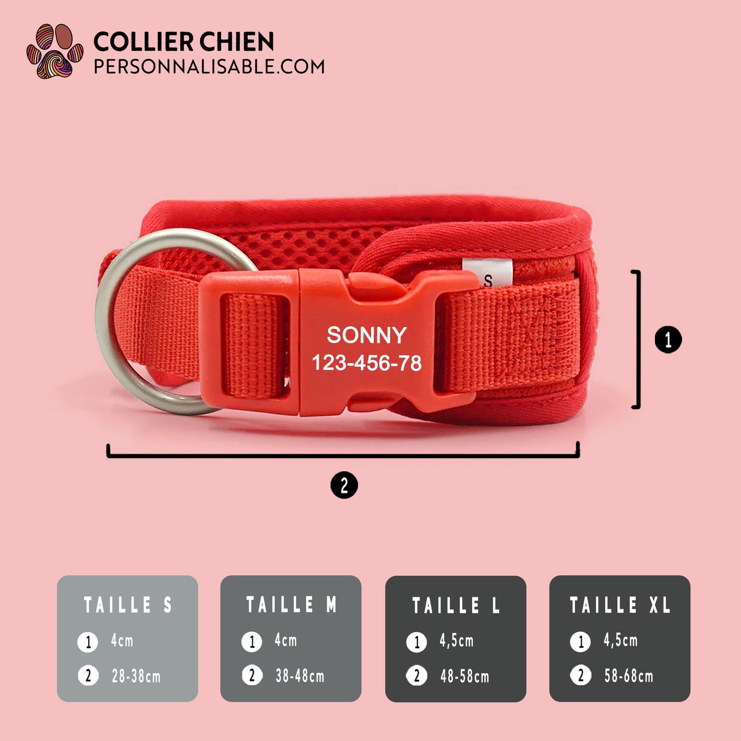 COMFY SPORT - Kit molletonné haut de gamme rouge corail