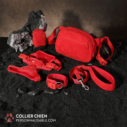 COMFY SPORT - Kit molletonné haut de gamme rouge corail