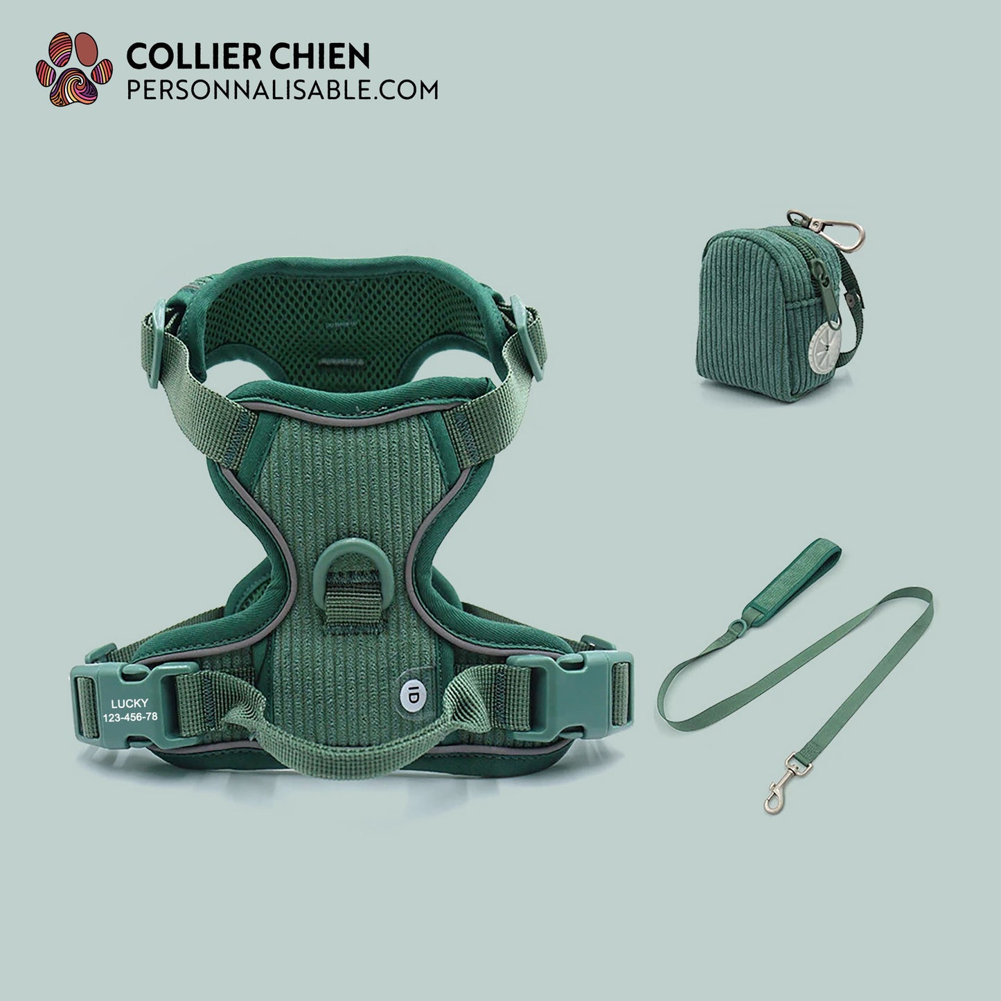 COMFY SPORT - Kit molletonné haut de gamme vert profond