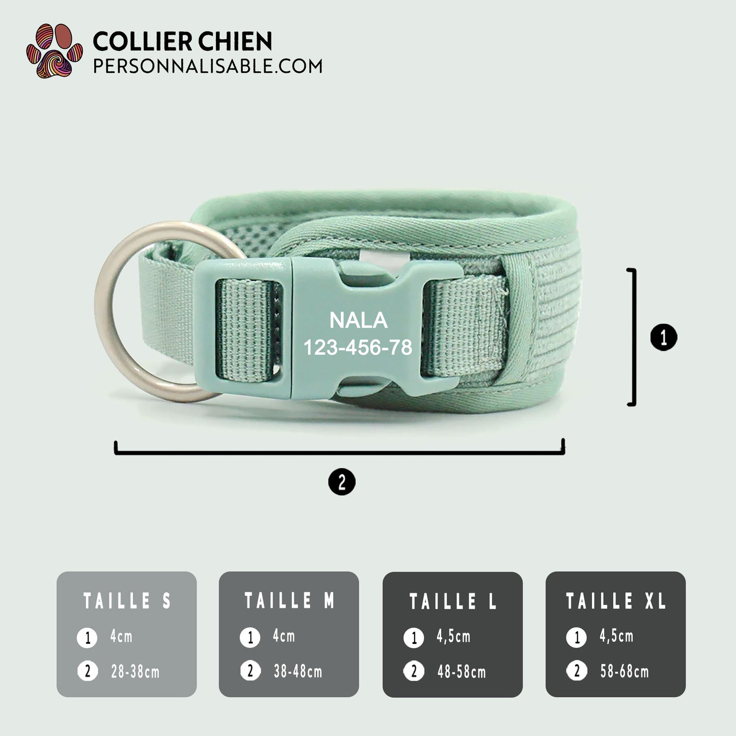 COMFY SPORT - Kit molletonné haut de gamme vert sauge