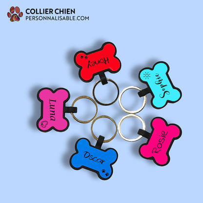 SILLY BONE - Médaille os en silicone moulée