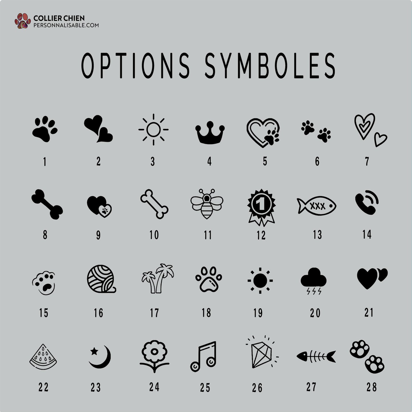 SILLY BONE - Médaille os en silicone moulée