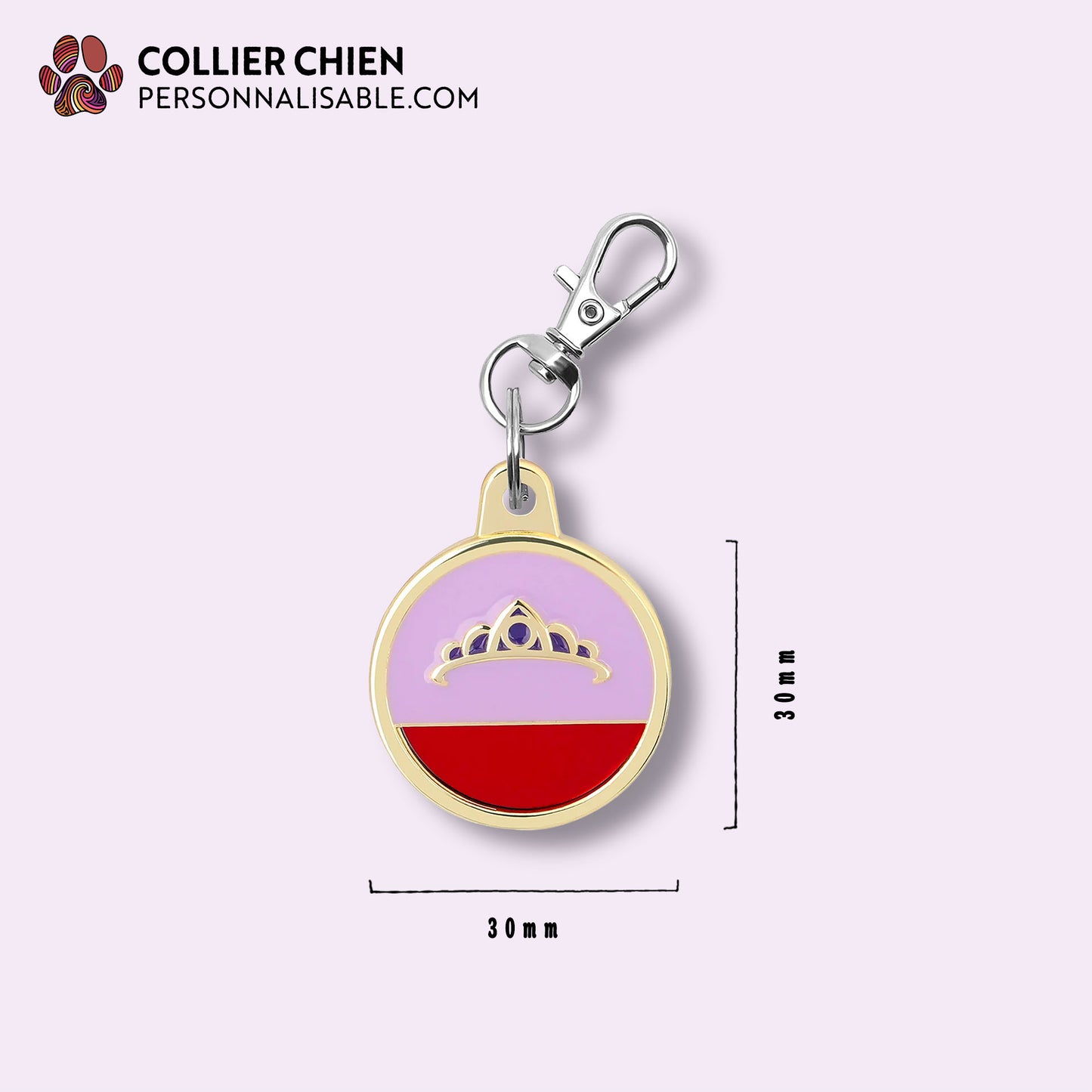 FLIP - Médaille ronde avec motif