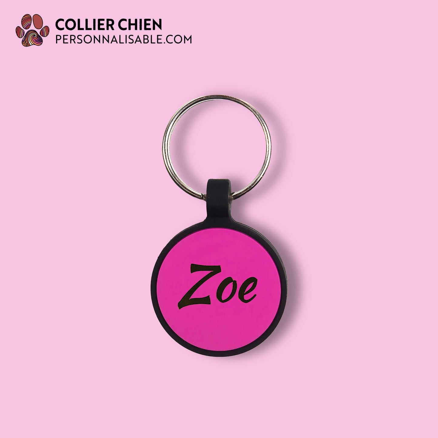 ESSENTIELLE - Médaille ronde moulée en silicone