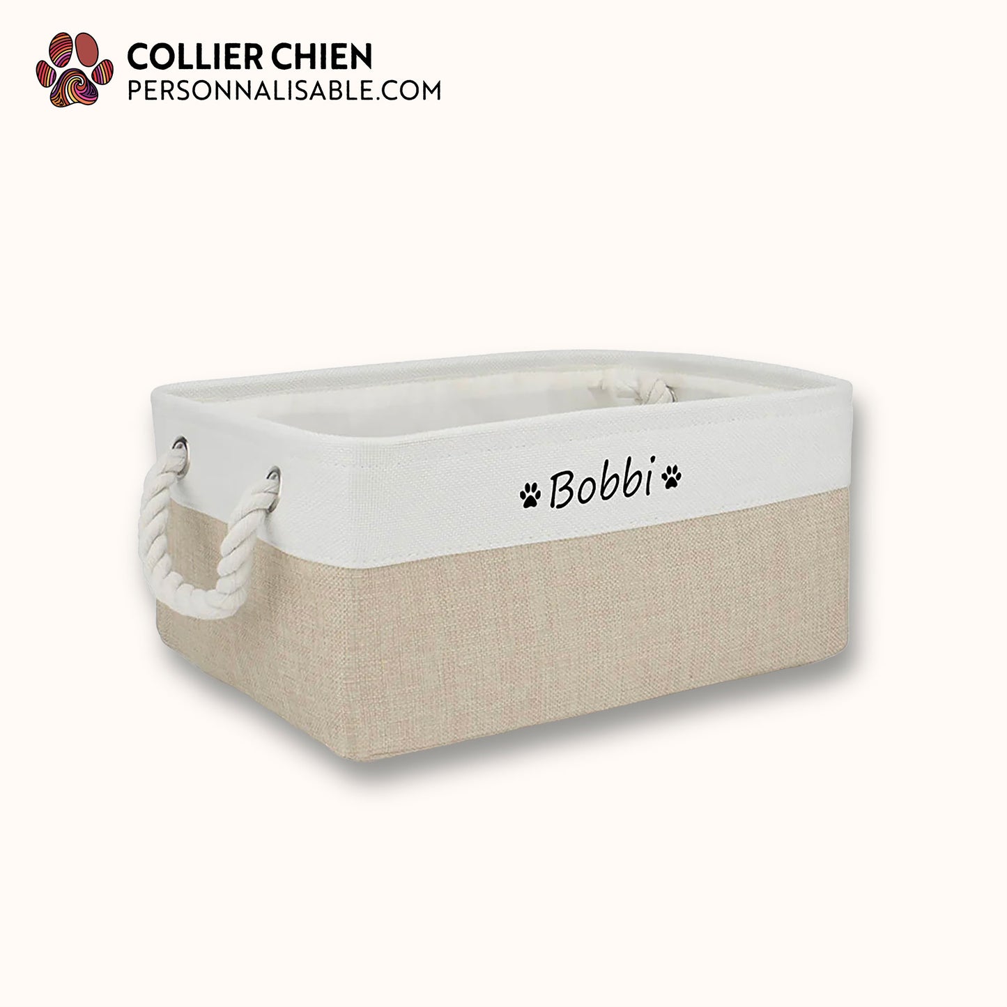 ORGANIZ'TOUTOU - Panier de rangement pliable