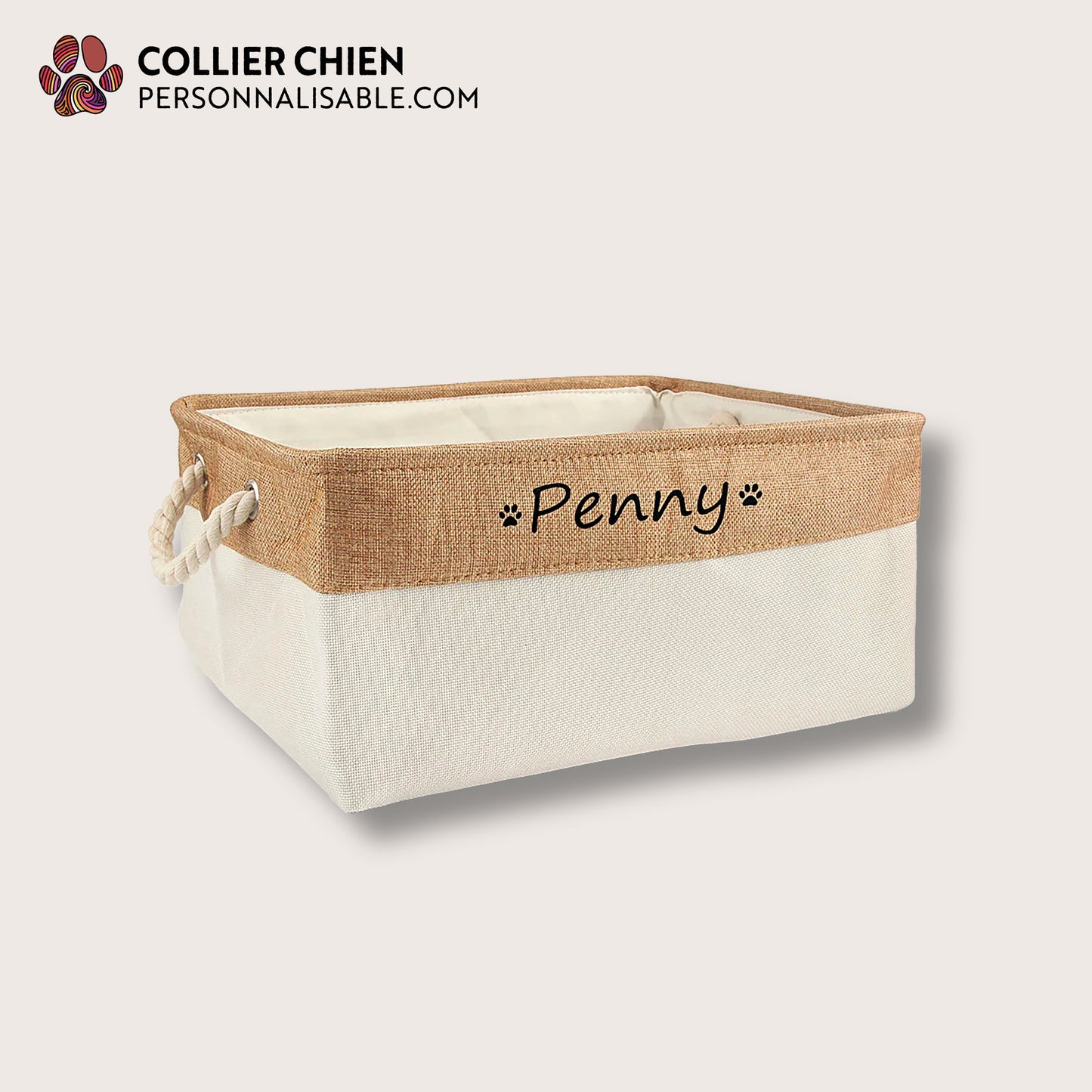 ORGANIZ'TOUTOU - Panier de rangement pliable