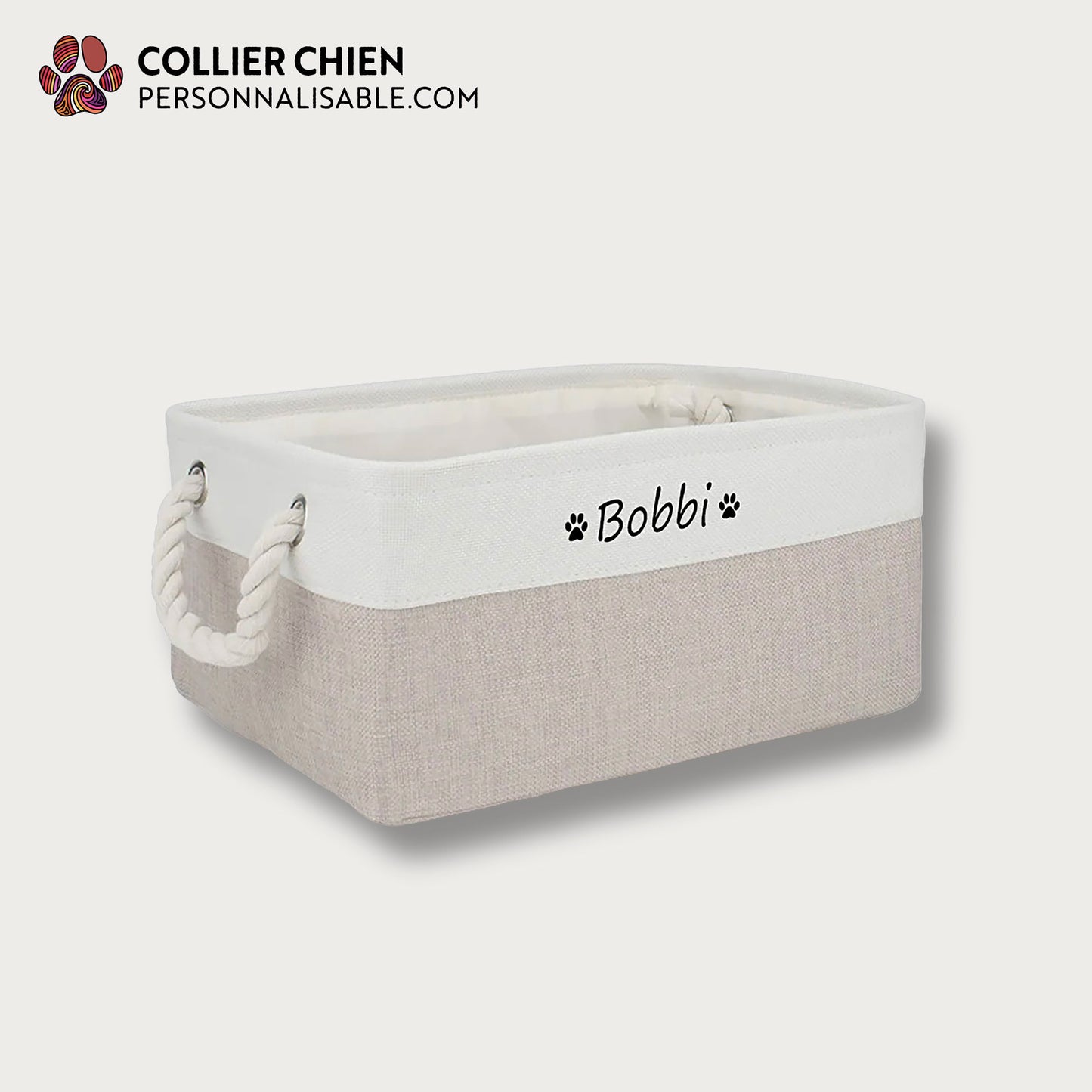 ORGANIZ'TOUTOU - Panier de rangement pliable