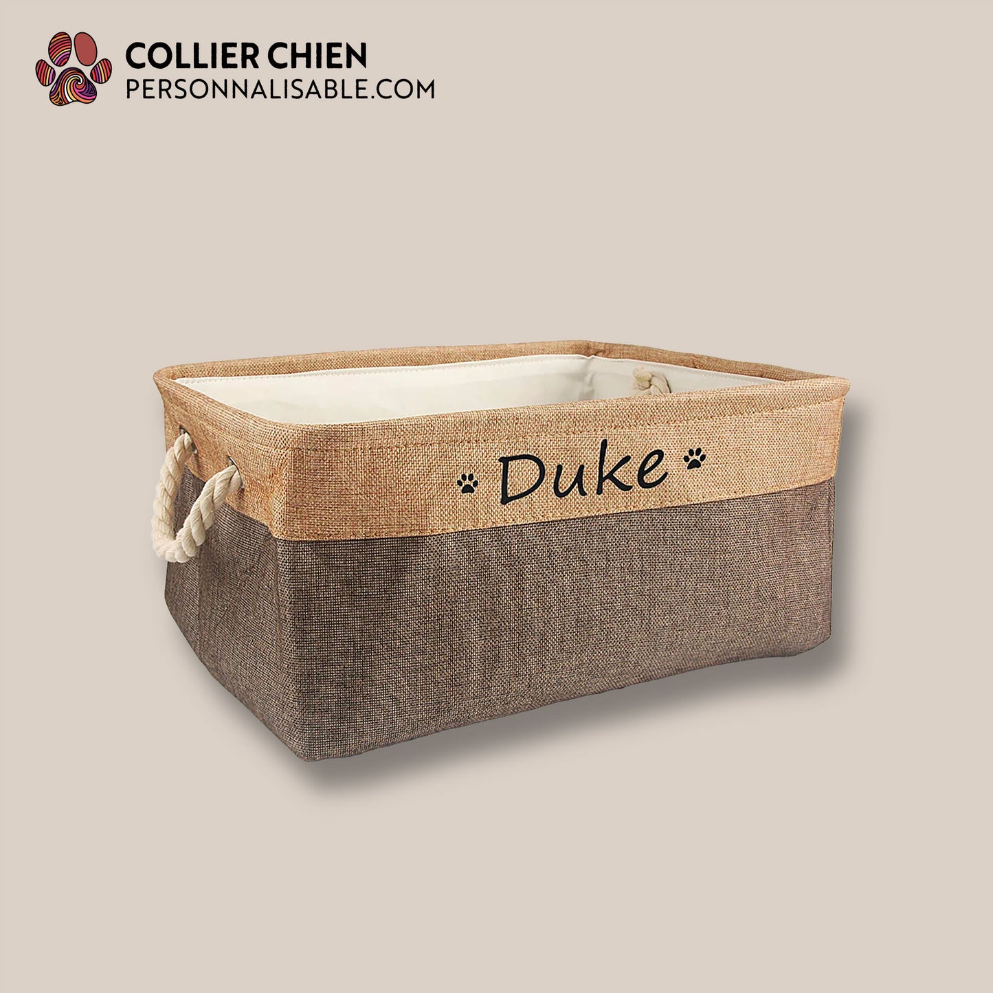 ORGANIZ'TOUTOU - Panier de rangement pliable