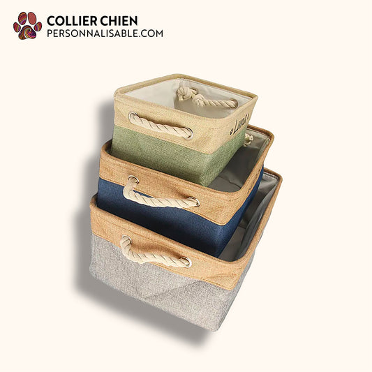 ORGANIZ'TOUTOU - Panier de rangement pliable