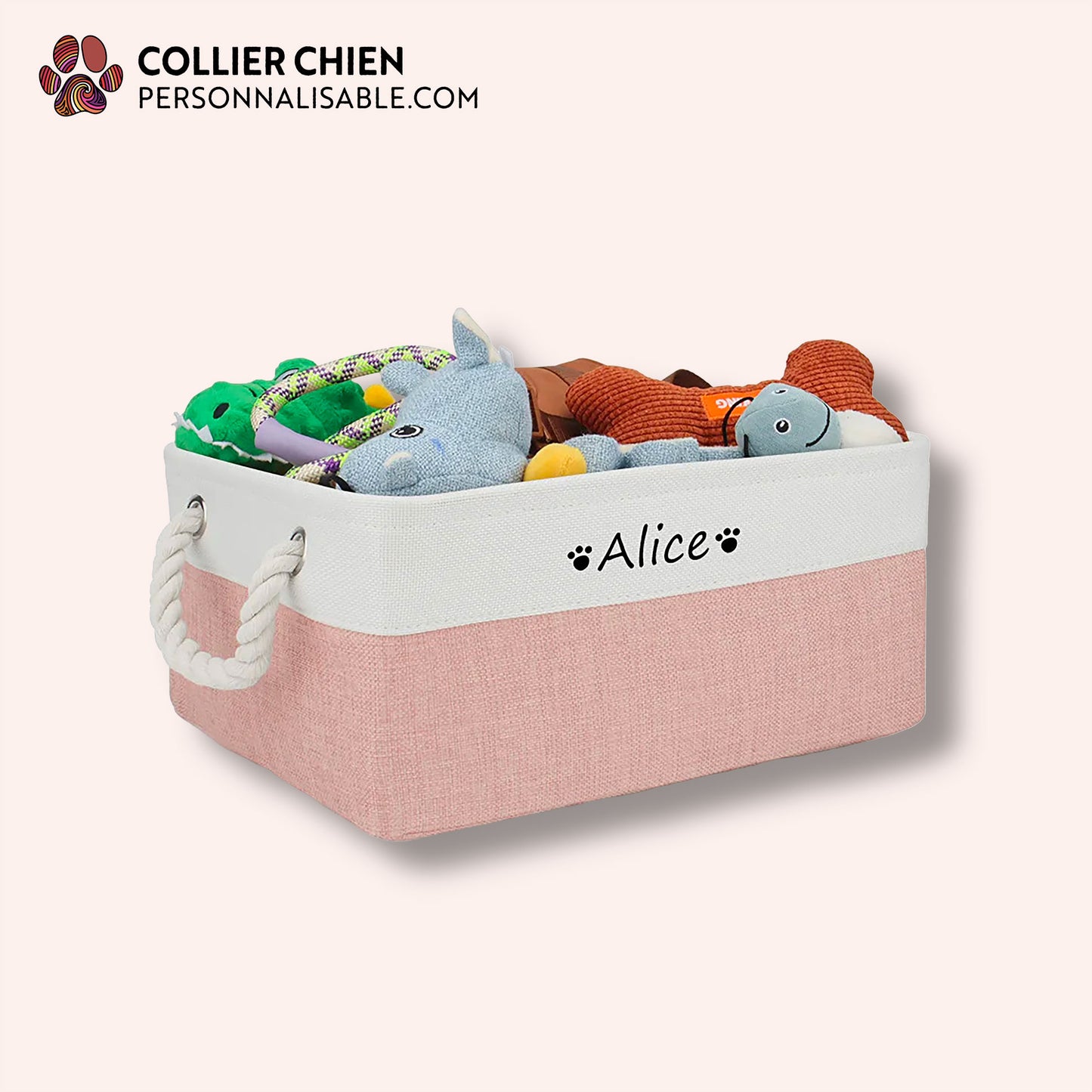 ORGANIZ'TOUTOU - Panier de rangement pliable