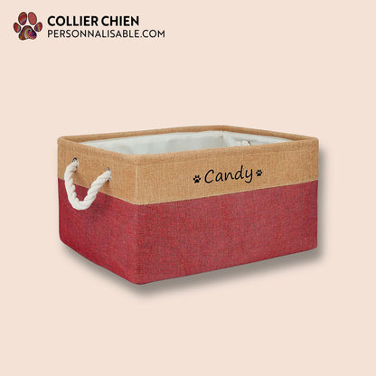 ORGANIZ'TOUTOU - Panier de rangement pliable