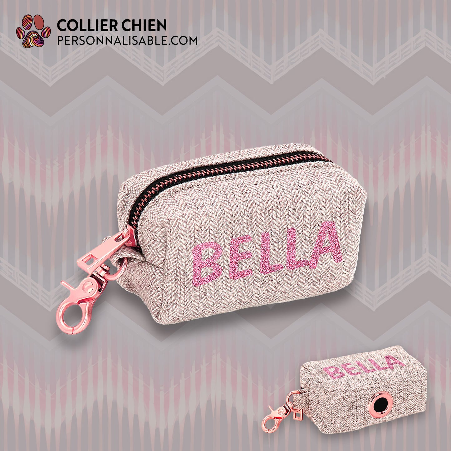 COZY CUFF - Sac écologique collection chevron