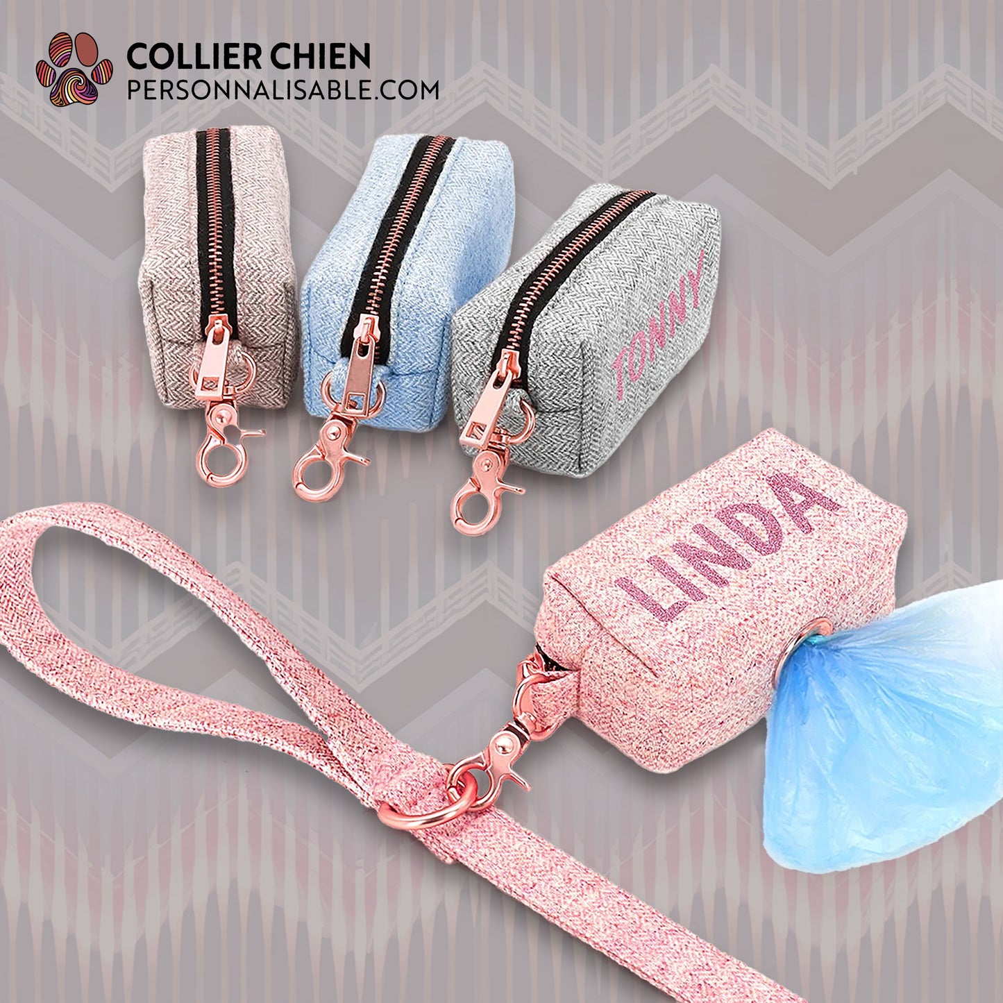 COZY CUFF - Kit complet collection chevron