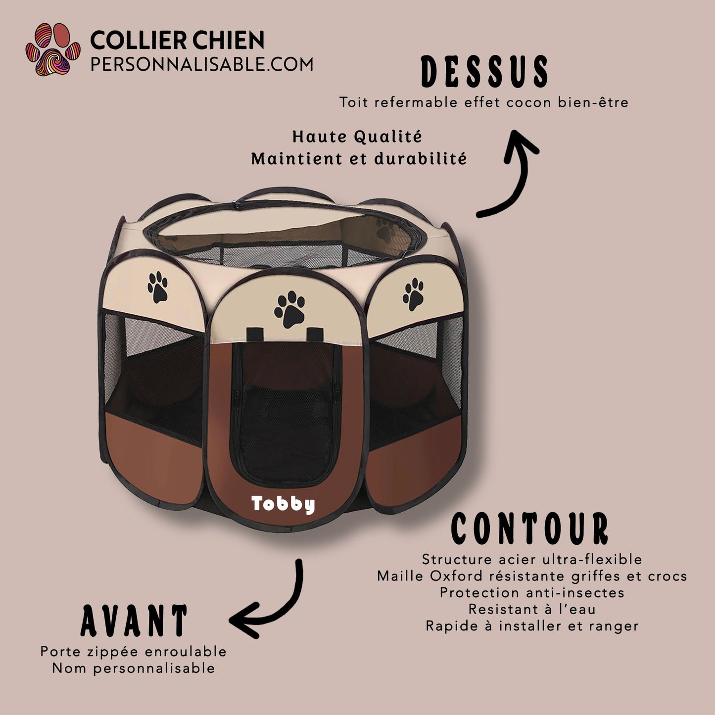 CABANE DEUX SECONDES ET DEMIE -  La tente mobile