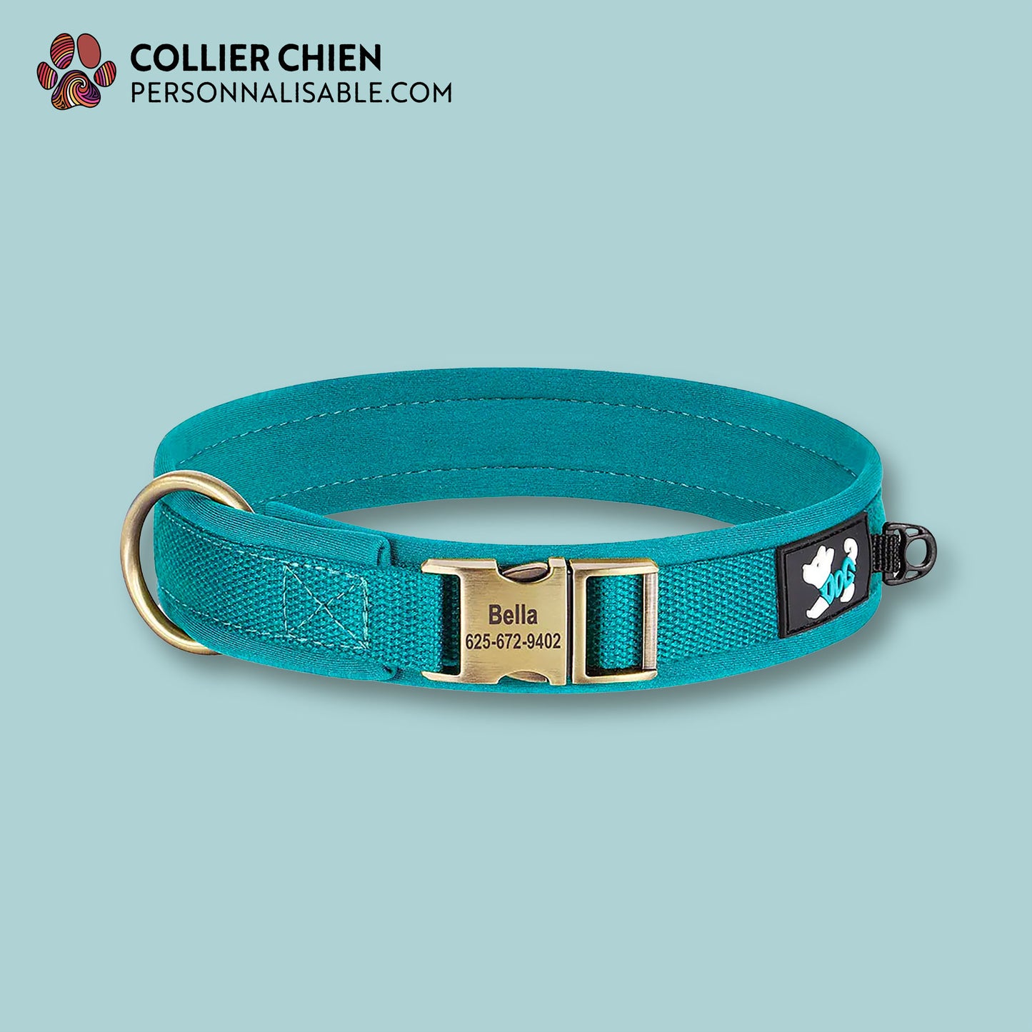 NOMADE - Collier nylon doublé