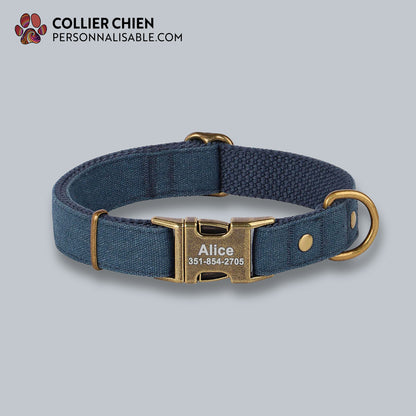 PATHFINDER - Collier pour chien personnalisé en nylon simple